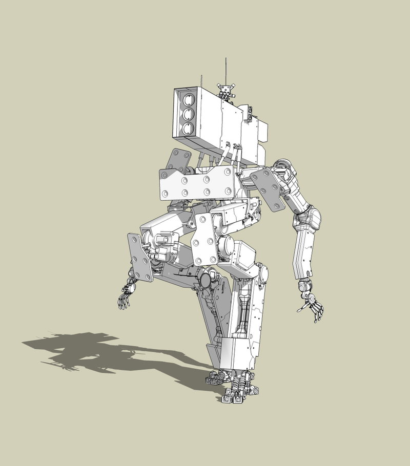 Illustration for article titled Hope You Like Pictures Of Giant Combat Mechs Because